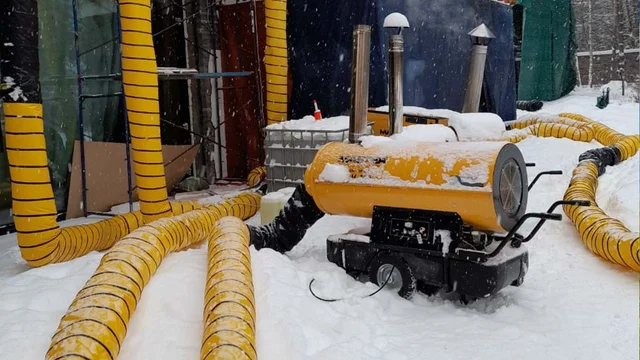 Construction Heater Rental Guide: Essential Winter Building Tips